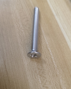 Corss recessed countersunk head screw M8x50,SST GB/T 819